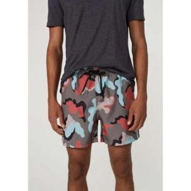 Imagem de SHORTS PRAIA HERING KTL4 MASCULINO CAMUFLADO VERDE-Masculino