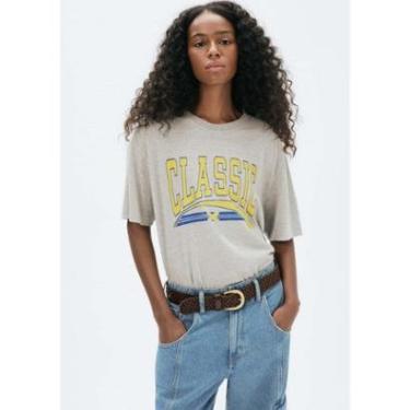 Imagem de Camiseta Hering Manga Curta Oversized Feminina-Feminino