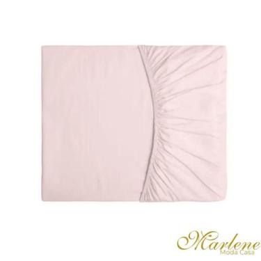Imagem de Lençol Avulso Vida Bela 200 Fios - Kacyumara, Solteiro King, Rose