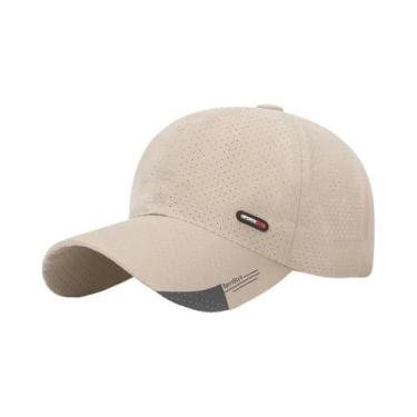 Imagem de Boné De Beisebol Ultra-Leve E Ajustável Com Secagem Rápida E Aba Curva