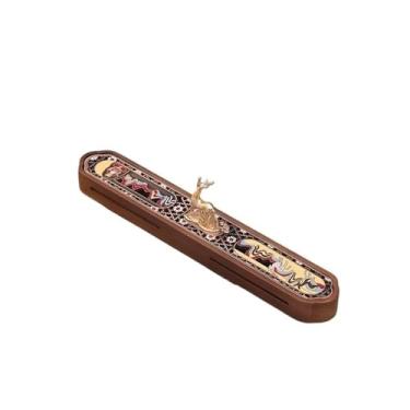 Imagem de Queimador de incenso esmaltado clássico de alta qualidade estilo antigo para cerimônia de chá suporte de incenso decorativo para decoração de casa