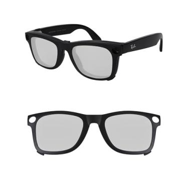 Imagem de HILEEN Óculos polarizados IMAX 3D Clip-on para Ray-Ban Meta Wayfarer RW4008 e Gen 2 RW4012 Grande 53-22 para filmes IMAX 3D Cinema DVD Gaming