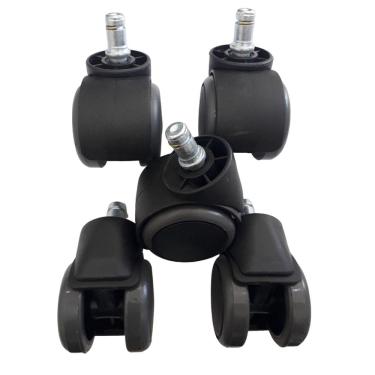 Imagem de Rodizio Para Cadeira De Escritório Roda Pu Grafite Kit S90 A