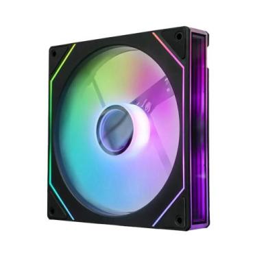 Imagem de Ventoinha De Gabinete RGB Aigo AS14 140mm 4PIN PWM 5V-3PIN Para Cooler