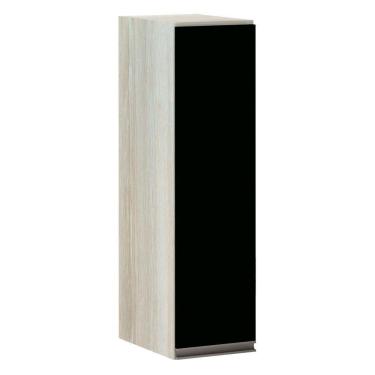 Imagem de Armário Luciane 20cm 1 Porta Luci Legno Crema C/Preto Tx