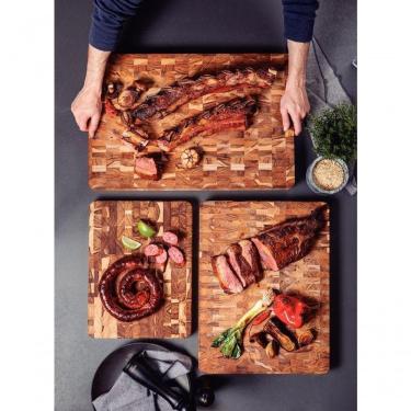 Imagem de Tábua Para Churrasco Tramontina Em Madeira Cubus 40x30cm