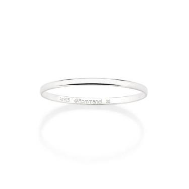 Imagem de Alianca Lisa De 1,0 Mm. Tamanho:22Cor:Prata - Rommanel, 22, Prata