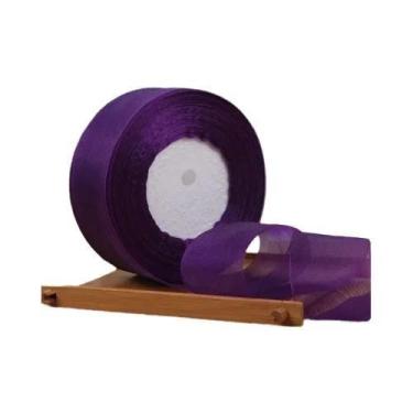 Imagem de Fita De Organza 50 Jardas 12-40mm Para Embalagem De Presentes, Casamen