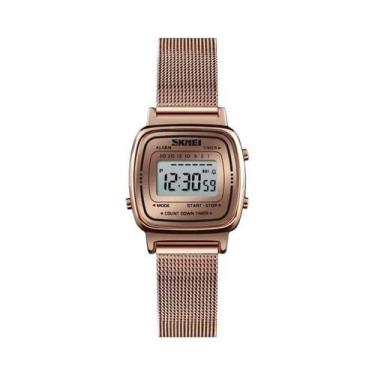 Imagem de Relógio Esportivo Digital À Prova d'Água De Luxo Para Mulheres Com Mos