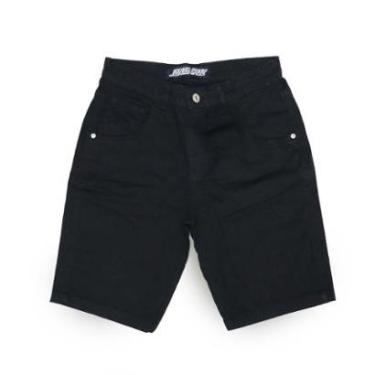 Imagem de Bermuda Santa Cruz Sarja Reat Confort Regular Short - Preto-Masculino