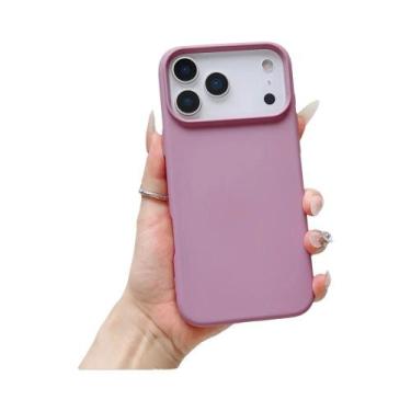 Imagem de Capa De Silicone Fosca Candy Para iPhone 17 16 16E 15 pro Max, Anticho