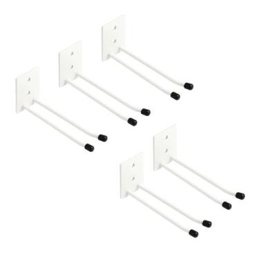 Imagem de Kit 5 Suportes De Parede Para Pendurar Cabos Rodos Vassouras NV803 - B