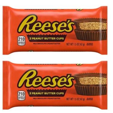 Imagem de Chocolate Reeses Pasta De Amendoim Duo Cups 42g Two Cups Tortinha Esco