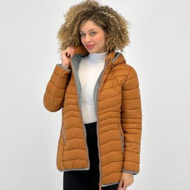 Imagem de Jaqueta Alpelo Nylon Longa com Capuz Feminina-Feminino