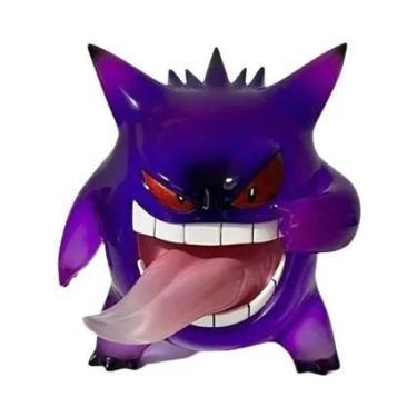 Imagem de Figura De Ação Multicolorida Do Pokémon Gengar, Estátua De Jogo De Ani