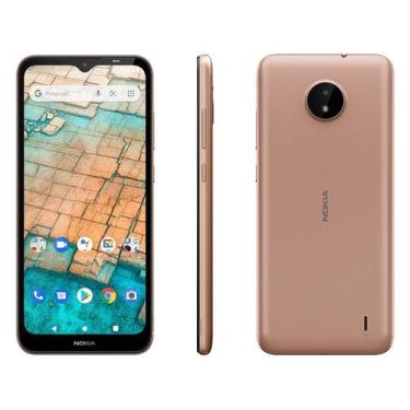 Imagem de Smartphone Nokia C20 32GB Dourado 4G Octa-Core 2GB RAM Tela 6,5 Câm. 5