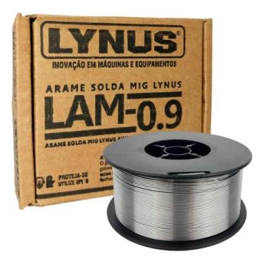 Imagem de Arame De Solda Mig Para Uso Sem Gas 0.8mm 0,9kg Lynus