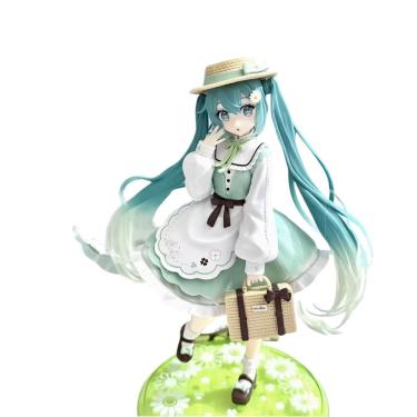 Imagem de Figura: vestido de verão Hatsune Miku, linda modelo de anime Vocaloid