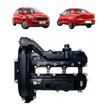 Imagem de Tampa Cabeçote Ford Ka 1.0 Flex 2018 Ate 2021 Com Junta - MG