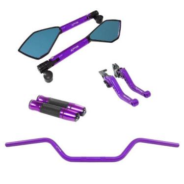 Imagem de Manete Manopla Retrovisor Guidão RD 125 135 Rx Tt 125 Dt 180 Xtz Cross