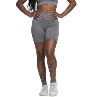 Imagem de Bermudinha Fitness Suplex Vekyo Roupa Para Academia Treino Moda Feminina Musculação-Fem...