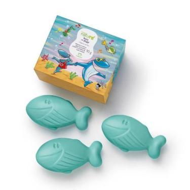 Imagem de Sabonete Barra Infantil  Natura Suave Hidratante Cremoso Relaxante Nat