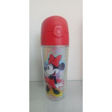 Imagem de Garrafa infantil com canudo da Minnie - Helsim
