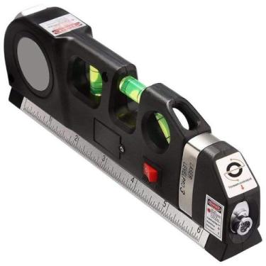 Imagem de Nivel Laser Profissional Trena Nivelado Level Pro 3 Estágios - Bomder