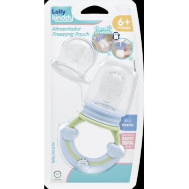 Imagem de Alimentador de Silicone Freezyng Pouch Infantil com capa para sorvetin