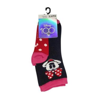 Imagem de Meia Lupo Infantil Disney Mickey - 30 a 36, Púrpura