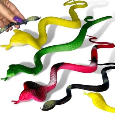 Imagem de Cobra De Borracha Realista Brinquedo Pegadinha Susto - Europio