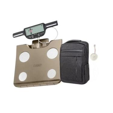 Imagem de Balança de Bioimpedância Tanita BC601 Super Mochila Fita Slim de Medid