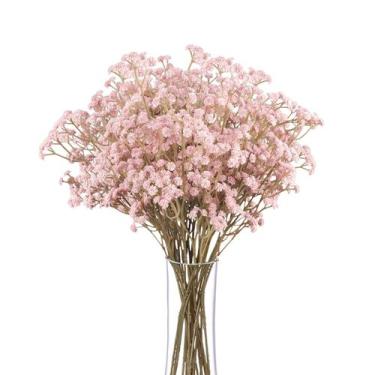 Imagem de Flores Artificiais N&T NIETING Gypsophila Rosa Pó x10