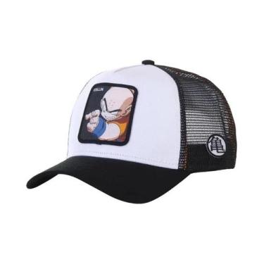 Imagem de Boné De Malha Hip-Hop Ajustável Com Bordado Do Dragon Ball Son Goku Pa