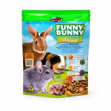 Imagem de Funny Bunny Blend 500g Ração para Coelhos Hamsters e Pequenos Roedores