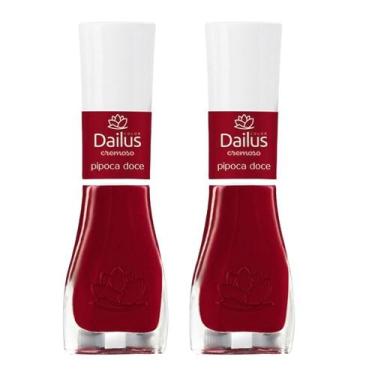 Imagem de Kit 2 Esmalte Dailus Color Cor Pipoca Doce com 8ml