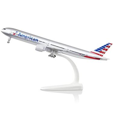 Imagem de Lose Fun Park Avião fundido - modelo Boeing 777 para coleções e presentes