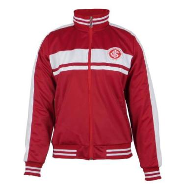 Agasalho Internacional Trilobal Feminino Branco E Vermelho