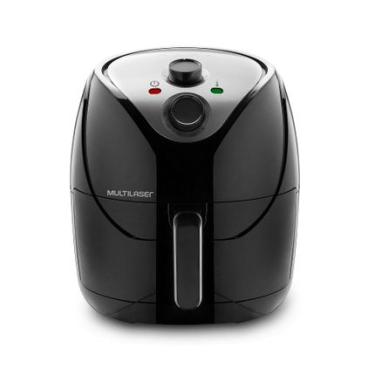Imagem de Fritadeira Elétrica Multilaser Air Fryer 127V 1700W 6,5L Preta - CE125OUT [Reembalado] CE125OUT