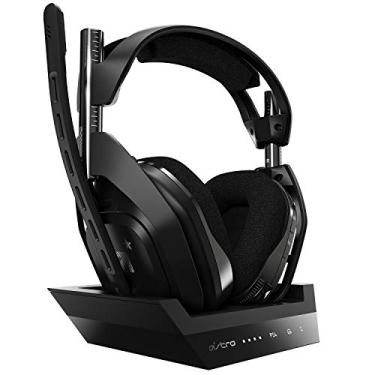 Imagem de ASTRO Gaming A50 Wireless Headset + Base Station Gen 4 - Compatible With PS5, PS4, PC, Mac - Black/Silver