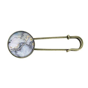 Imagem de Pinheiro de metal retrô com sombreamento de aquarela abstrata de tinta