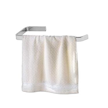 Imagem de Porta toalha de rosto quadrado Alum Polido Linha Luxo Quadrus