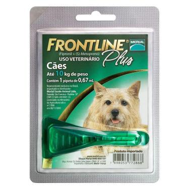 Imagem de Frontline plus    P - para cães até 10kg