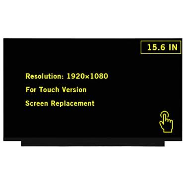 Imagem de GBOLE Tela de substituição de 15,6 polegadas para Dell Inspiron 15 5584 i5584 P85F P85F001 T1NG3 FHD 1920 x 1080 40 pinos, versão sensível ao toque, painel de tela LED LCD