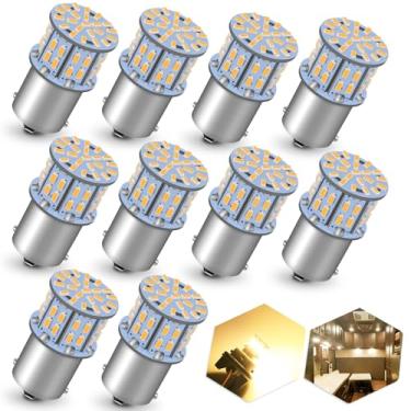 Imagem de Lâmpadas LED 1156 BA15S 1141 1003 1073 7506 1156 extremamente brilhantes, lâmpadas RV, 1141 lâmpadas de substituição de LED para 12 volts RV de barco de acampamento