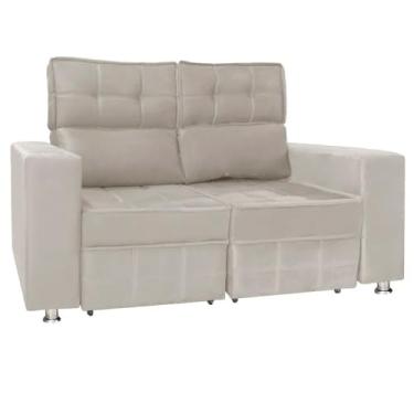 Imagem de Speciale Home - Sofá Retrátil e Reclinável 2 Lugares Londres 1.60cm com Molas Veludo Speciale Home