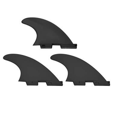 Imagem de Barbatana Traseira de Prancha de Surf de Plástico, Barbatana Traseira de Prancha de Surf Ao Ar Livre de Fabricação Profissional, Prancha de Remo para Prancha de Surf (TAMANHO M)