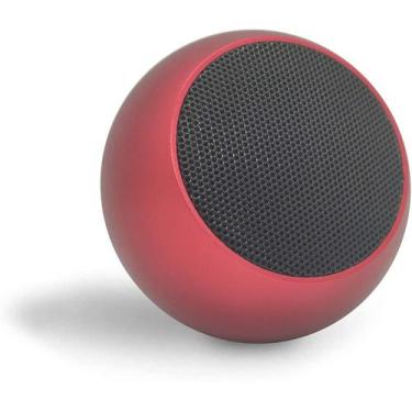Imagem de Caixa De Som Bluetooth Portátil Mini Speaker Tws 3W Vermelha - Altomex