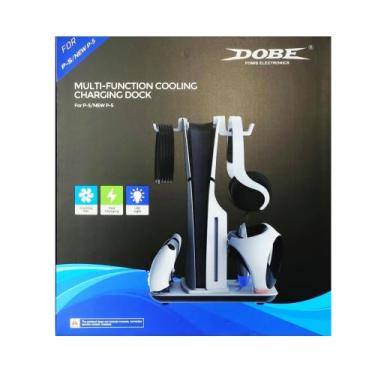 Imagem de Base Vertical Multiuso Compatível Com PS5 E PS5 Slim - Dobe