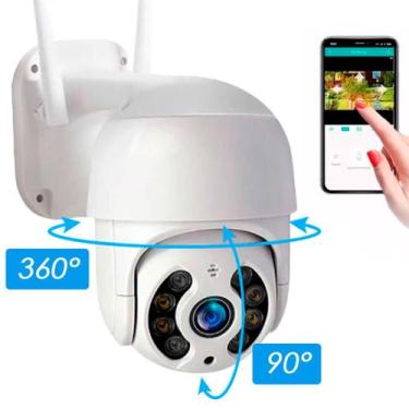 Imagem de Câmera de segurança Wi-Fi 360 IP Speed Dome à prova d'água e IP66 - BE